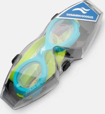 Окуляри для плавання дитячі Aqua Speed ​​BONITO бірюзово-салатово-жовтогарячі 743-30