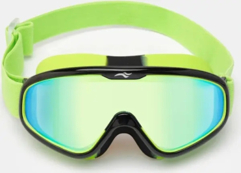 Окуляри для плавання дитячі Aqua Speed ​​TIVANO FS MIRROR салатово-чорні 736-38