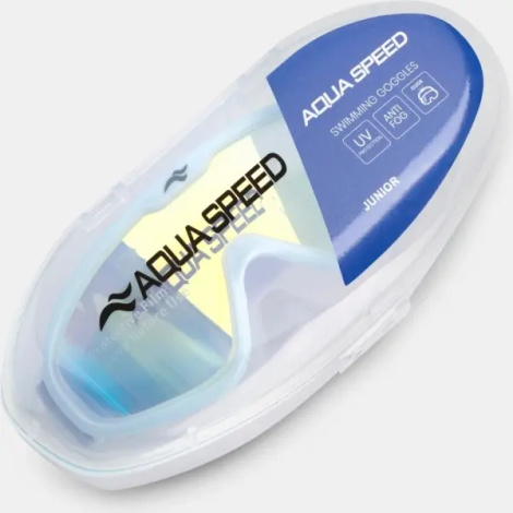 Окуляри для плавання дитячі Aqua Speed ​​TIVANO FS MIRROR бузкові 736-09