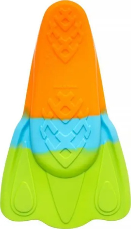 Ласты детские Aqua Speed TRAINING FINS MOBY салатово-голубо-оранжевые 733-72