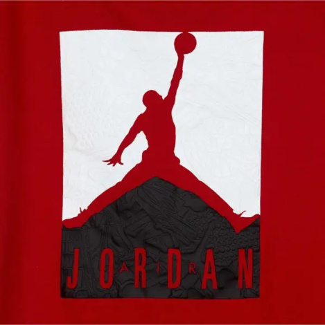 Комплект летний детский Nike JORDAN красно-темно-серый 65A600-023
