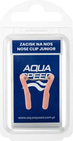 Затискач для носа дитячий Aqua Speed MT JR тілесно-бежевий 599