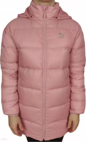 Куртка подростковая Puma ESSENTIALS PADDED светло-розовая 580479-14