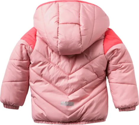 Куртка детская Puma MINICATS PADDED светло-розово-розовая 580310-14
