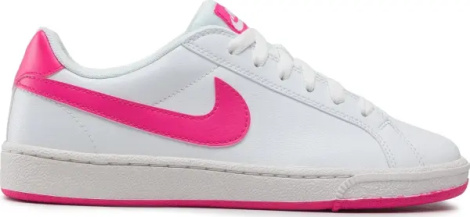 Кеды женские Nike COURT MAJESTIC бело-розовые 454256-113