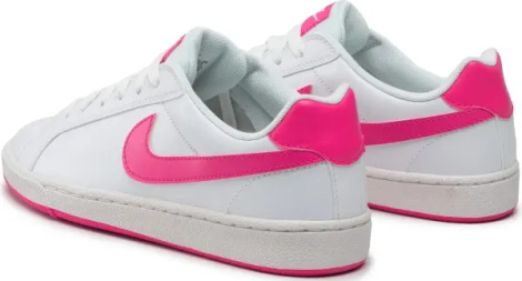 Кеды женские Nike COURT MAJESTIC бело-розовые 454256-113