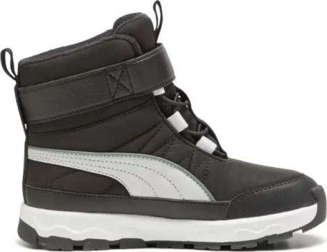 Ботинки детские Puma EVOLVE PURETEX черно-белые 392649-02