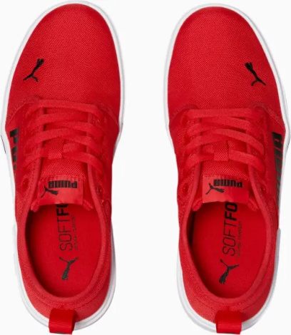 Кеды детские Puma EL REY II LACE JR красные 381546-02