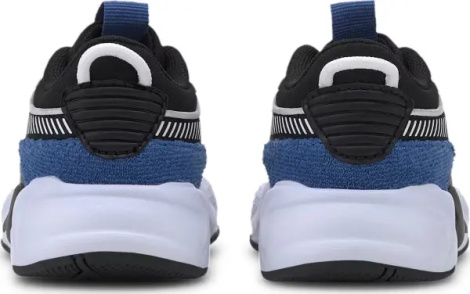 Кроссовки детские Puma RS-X COLLEGIATE черно-бело-синие 371628-01