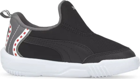 Кроссовки детские Puma SCUDERIA FERRARI BAO KART MOTORSPORT черно-серые 307048-01