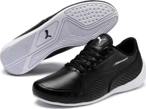 Кроссовки детские Puma BMW MOTORSPORT DRIFT CAT 7S ULTRA JR черные 306441-01