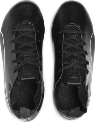 Бутсы детские Puma EVOKNIT II SG JR черные 105034-01