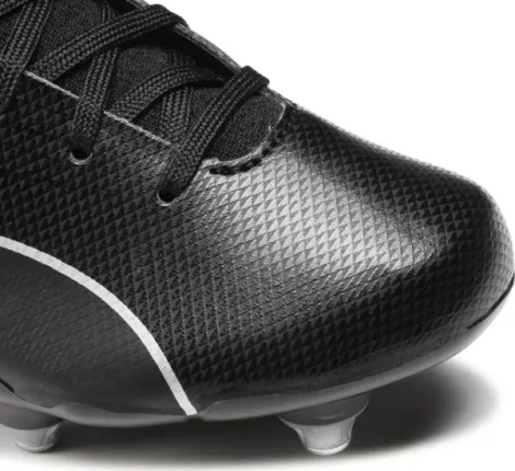 Бутсы детские Puma EVOKNIT II SG JR черные 105034-01