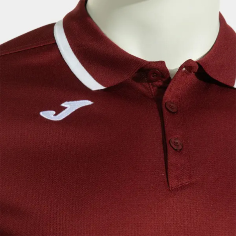 Поло Joma COMBI бордово-белое 104493.672