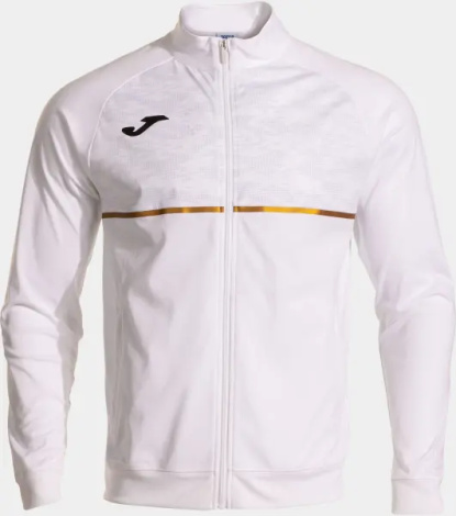 Олимпийка (мастерка) для бега Joma RECORD PRO бело-золотая 104295.200