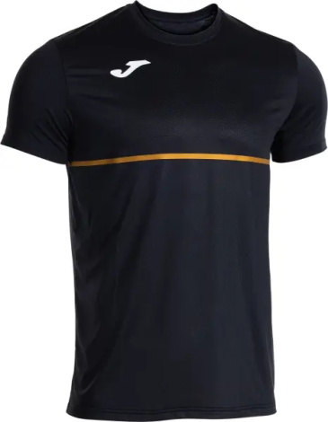 Футболка для бега Joma RECORD PRO черно-золотая 104290.100