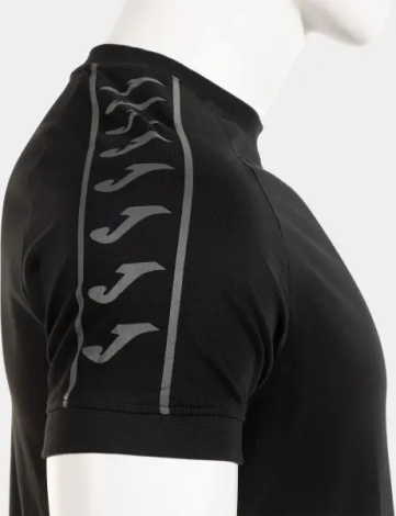 Футболка Joma HEROIC чорно-сіра 104232.110