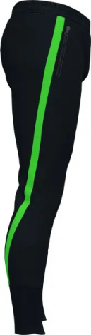 Спортивные штаны Joma ADVANCE черно-салатовые 102233.117
