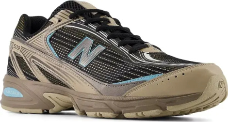 Кросівки New Balance 509 світло-коричнево-чорно-блакитні U509E36B