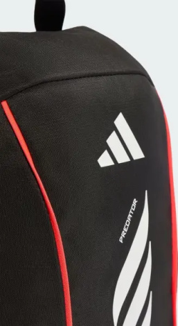 Сумка для обуви Adidas PREDATOR 11,8L черно-красно-белая KR8344