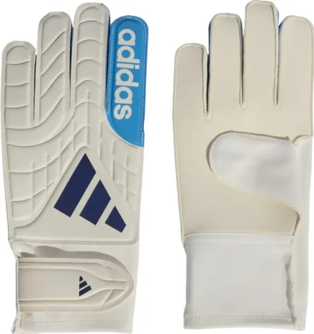 Воротарські рукавички дитячі Adidas COPA CLUB JR біло-блакитно-темно-сині KE9734