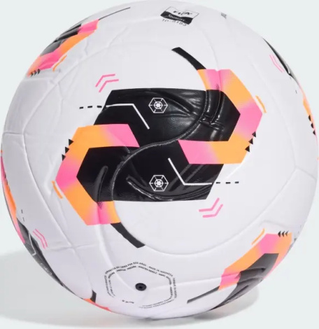Футбольный мяч Adidas CONEXT26 LEAGUE бело-оранжево-розовый Размер 5 KE5865