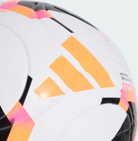 Футбольный мяч Adidas CONEXT26 LEAGUE бело-оранжево-розовый Размер 5 KE5865