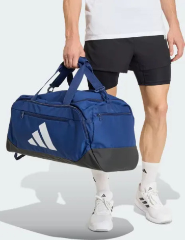Сумка спортивная Adidas TRAINING DEFENDER DUFFLE BAG MEDIUM 60,6L синяя KC6751