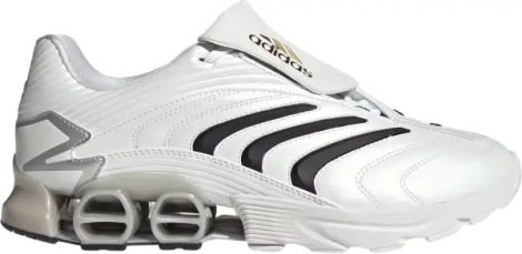 Кросівки Adidas PREDATOR MEGARIDE біло-чорно-золоті JP7121