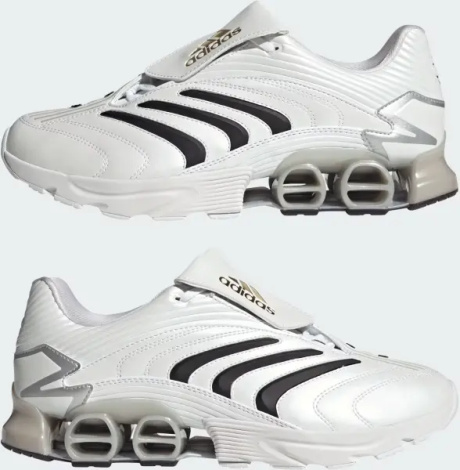 Кросівки Adidas PREDATOR MEGARIDE біло-чорно-золоті JP7121