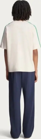 Футболка Adidas X WALES BONNER бежево-зеленая JM8204