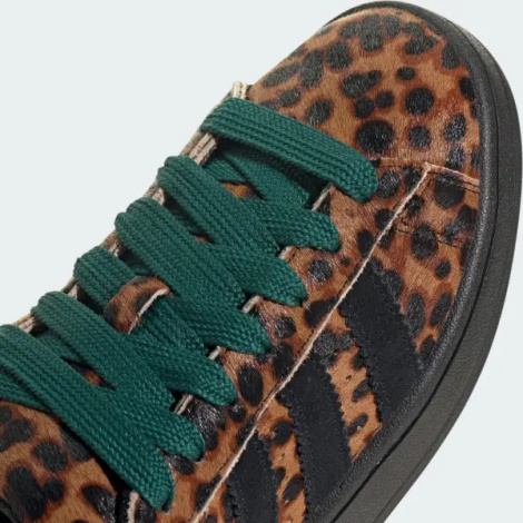 Кеди жіночі Adidas CAMPUS 00S коричнево-чорно-темно-зелені JH9768