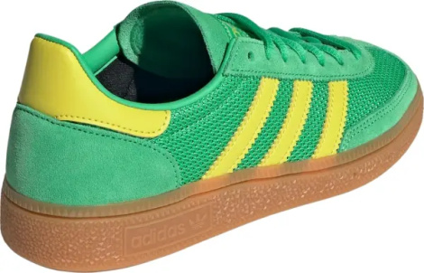 Кеды детские Adidas HANDBALL SPEZIAL зелено-желтые JH7857