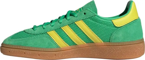Кеды детские Adidas HANDBALL SPEZIAL зелено-желтые JH7857