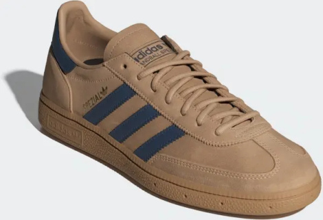 Кеди Adidas HANDBALL SPEZIAL світло-коричнево-темно-сині JH5435