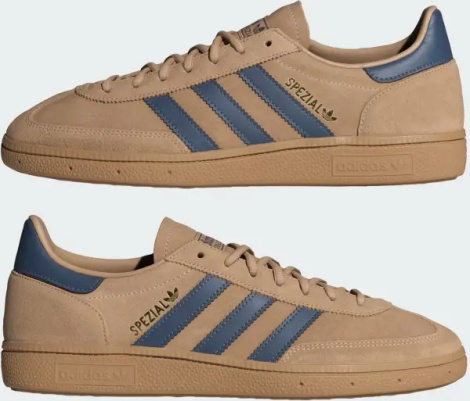 Кеди Adidas HANDBALL SPEZIAL світло-коричнево-темно-сині JH5435