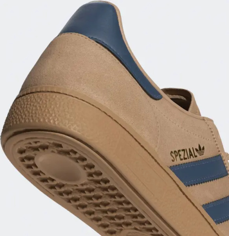 Кеди Adidas HANDBALL SPEZIAL світло-коричнево-темно-сині JH5435