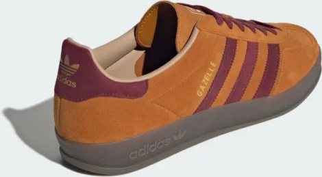 Кеды Adidas GAZELLE INDOOR коричнево-бордовые JH5411