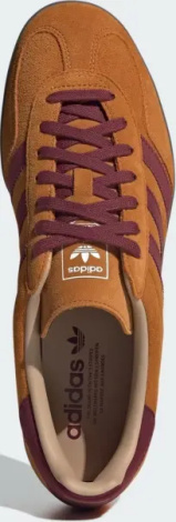 Кеды Adidas GAZELLE INDOOR коричнево-бордовые JH5411
