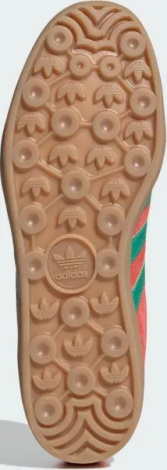 Кеди Adidas GAZELLE INDOOR червоно-зелені JH5407