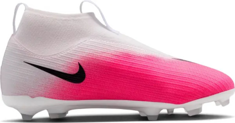 Бутсы детские Nike JR SUPERFLY 11 ACADEMY FG/MG бело-розовые IO8229-900