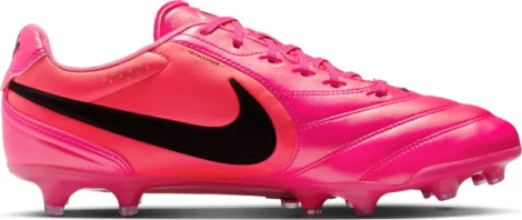 Бутсы Nike TIEMPO LIGERA PRO FG розово-красные IO4400-901