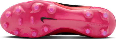 Бутсы Nike TIEMPO LIGERA PRO FG розово-красные IO4400-901