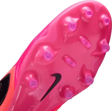 Бутсы Nike TIEMPO LIGERA PRO FG розово-красные IO4400-901