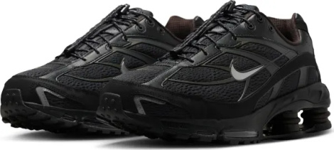 Кроссовки Nike SHOX RIDE 2 черно-коричневые IO1906-045