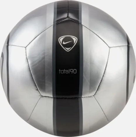 Футбольный мяч Nike ACADEMY TOTAL90 METALLIC серебряно-черный Размер 5 II3760-095