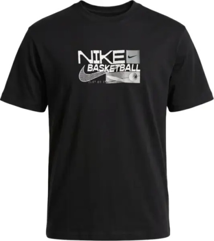 Футболка баскетбольная Nike BASKETBALL черная II0662-010