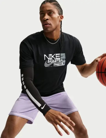 Футболка баскетбольная Nike BASKETBALL черная II0662-010