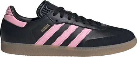 Кеди Adidas SAMBA INTER MIAMI чорно-світло-рожеві IH8157