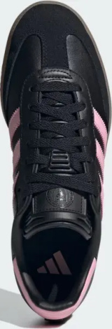 Кеди Adidas SAMBA INTER MIAMI чорно-світло-рожеві IH8157